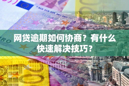 武汉网贷逾期如何协商？有什么快速解决技巧？