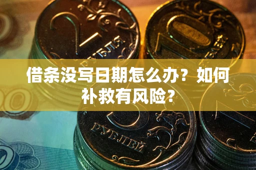 武汉借条没写日期怎么办？如何补救有风险？
