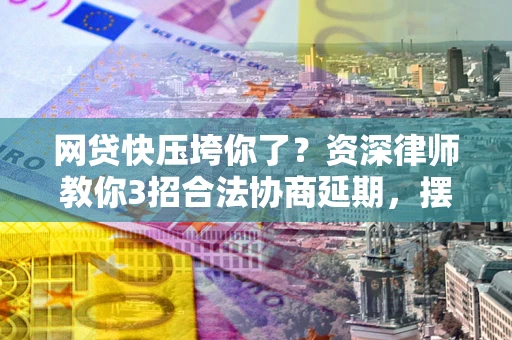 武汉网贷快压垮你了？资深律师教你3招合法协商延期，摆脱暴力催收！