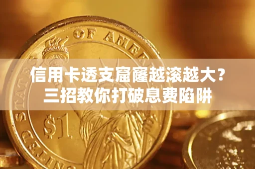 武汉信用卡透支窟窿越滚越大？三招教你打破息费陷阱