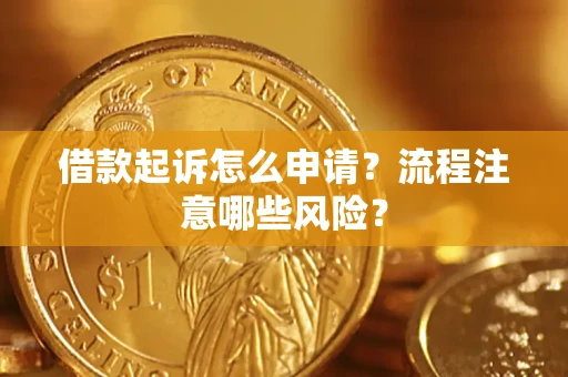 武汉借款起诉怎么申请？流程注意哪些风险？