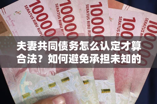 武汉夫妻共同债务怎么认定才算合法？如何避免承担未知的债务风险？